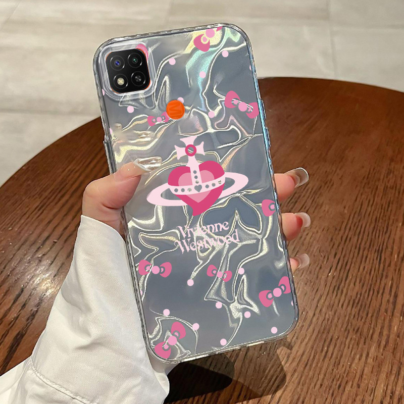 Casing Hp Xiaomi Redmi 9C Redmi 9C NFC Redmi 10A POCO C31 Case Casing Pola Asap ungu HP Kasing Kasus