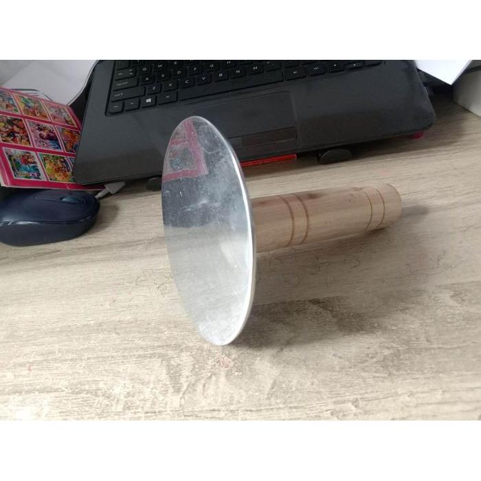 Alat Tekan Kue Lapis Penekan Hotteok Gorengan Cetakan Press Roti Pres Panggang Aluminium Cor Tebal