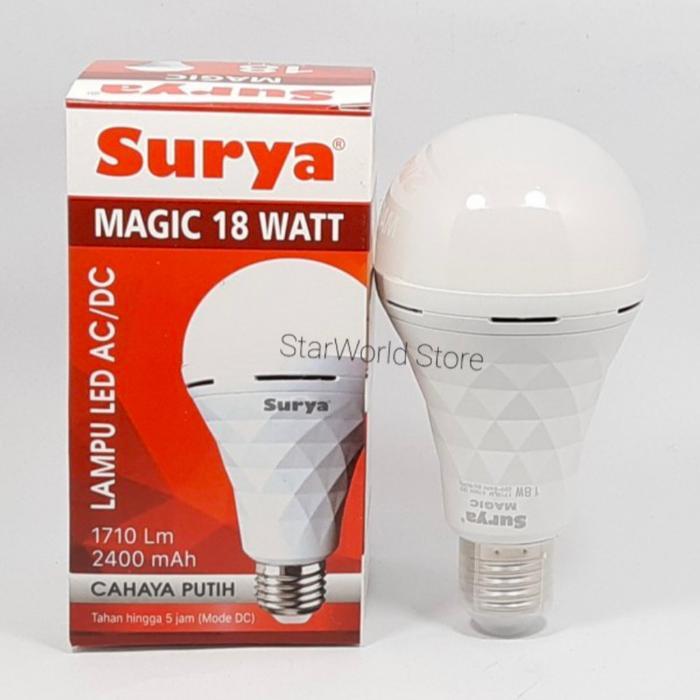 Lampu Bolham emergency 18w SURYA