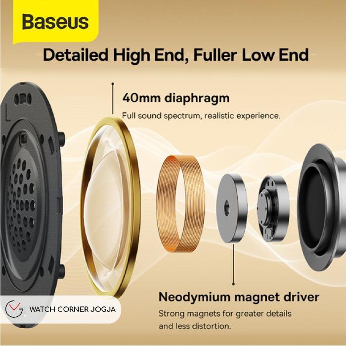 Baseus Bowie D05 Headphone Bluetooth Wireless Earphone ORIGINAL RESMI