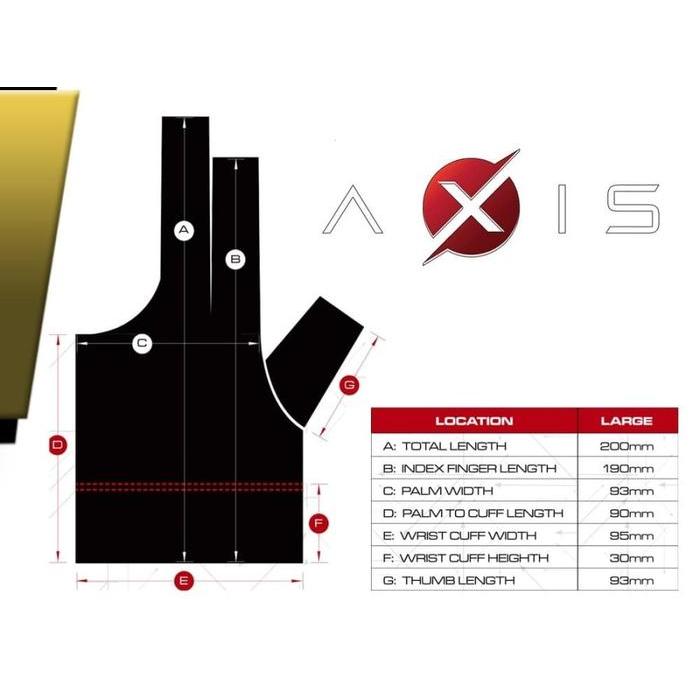 Cuetec Axis Billiard Glove Black - Glove Billiard Premium Original