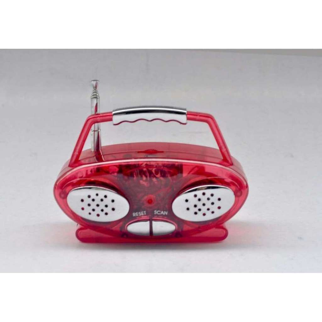 Radio mini auto scan double frekuensi AM-FM + earphone 100% ORIGINAL