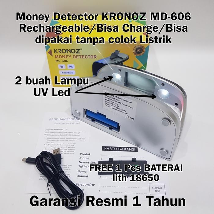 Money Detector Uv Lampu Cek Uang Uv Lamp Detector Uv Led Counterfeit Detector