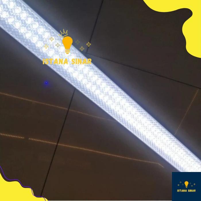 luxp- Lampu Tl Led Prismatic 30W 60W Kap Lampu Led Tl Integrated 60 Cm / 120 Cm 30 Watt 60