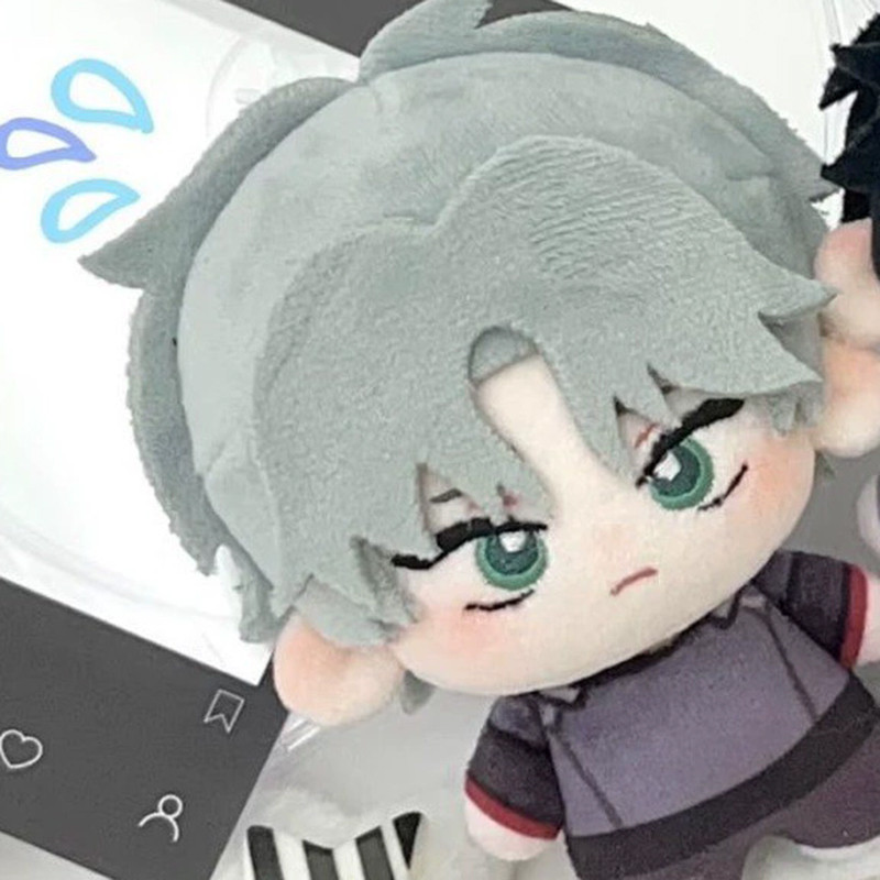 Alien Stage Till IVAN Keychains Cartoon Alien Stage Character Plush Pendant Backpack Key Ring Cute