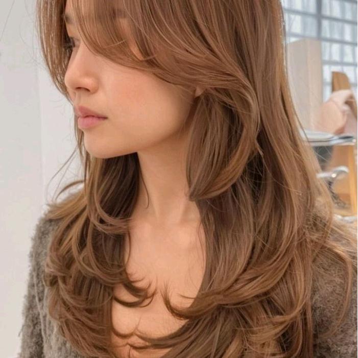 g5t7- Pewarna Rambut Coklat Warna Brown 45 Ml Pikok Rambut Warna Pirang Dye Cat Rambut Tanpa