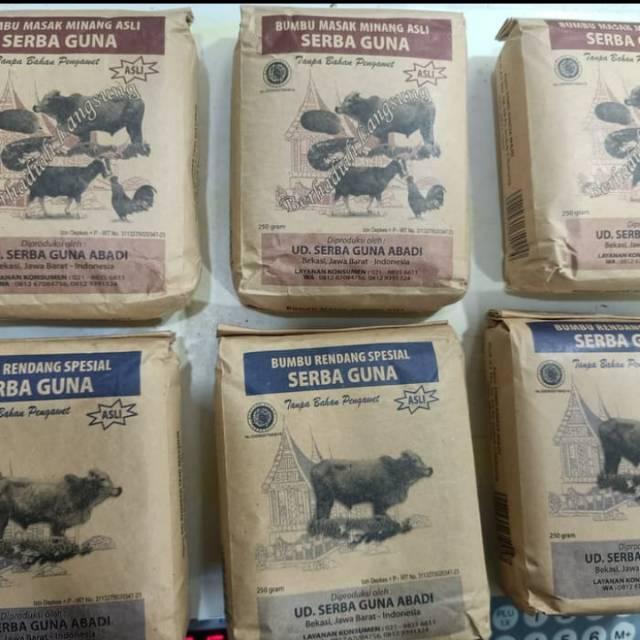 p48c- Bumbu Masakan Padang Minang Asli 250 Gram