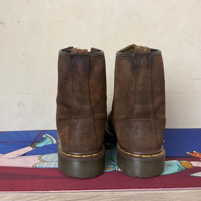 DR. MARTENS 1460 BROWN SUEDE DOCMART