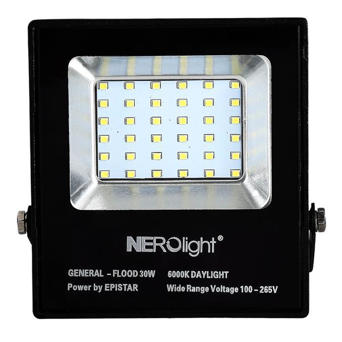 Nerolight General Bright Led Flood Light - 30W/Ip65 6000K Daylight