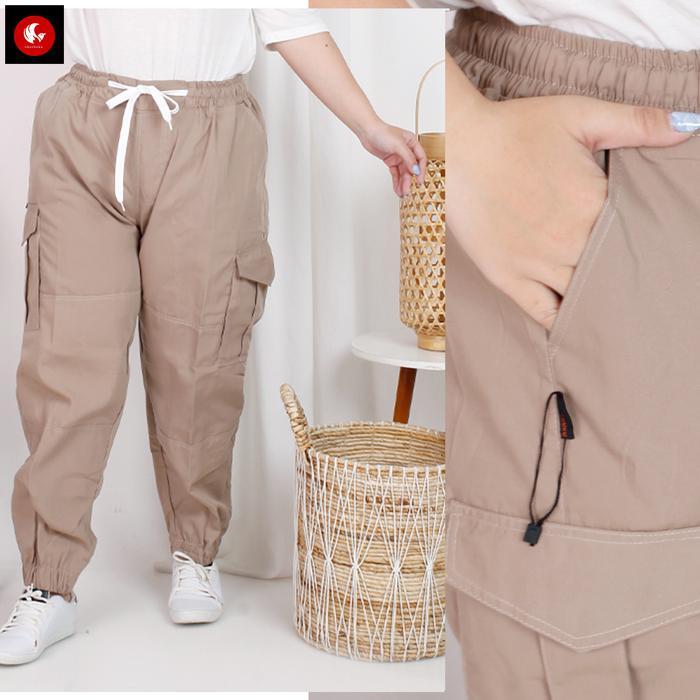 ta5x- Okechuku Diva Big Celana Panjang Cargo Big Size Celana Cargo Over Size