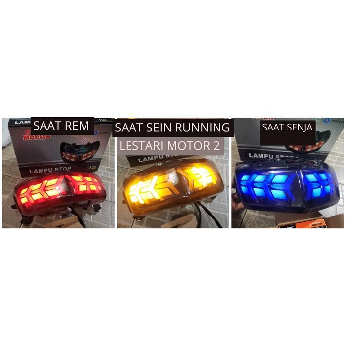 Stoplamp Lampu Stop Nmax 155 Model Lamborghini High Quality