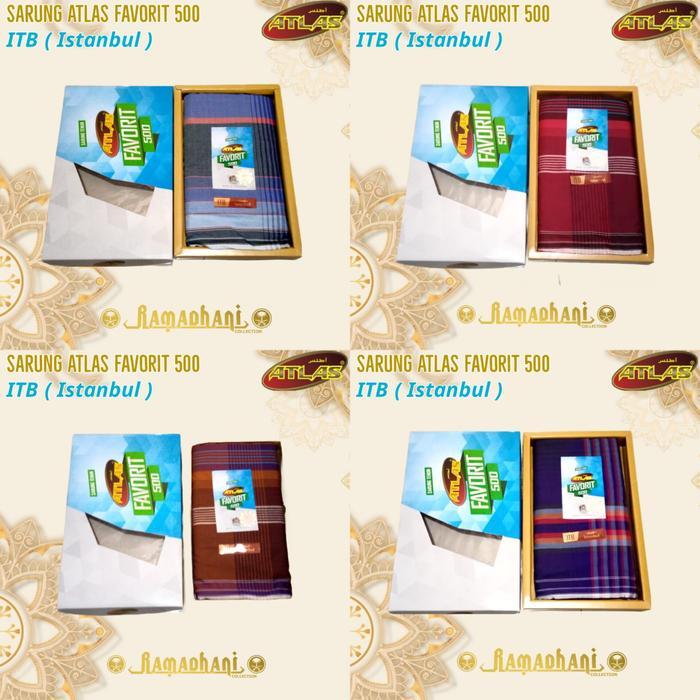 Sarung Atlas Favorit 500 Itb ( Istanbul ) Rayon