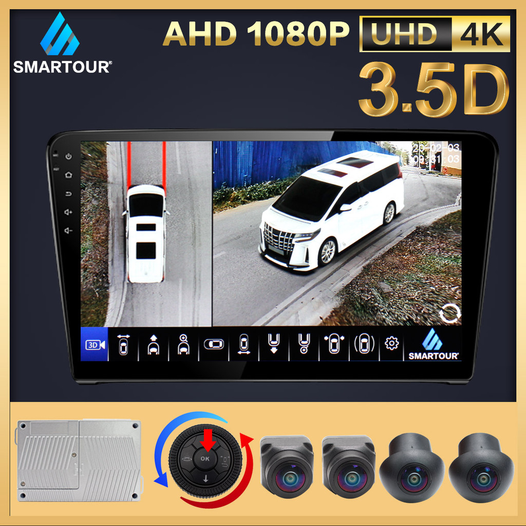 360 camera for car AHD 3.5D 360 car camera degree bird view system
