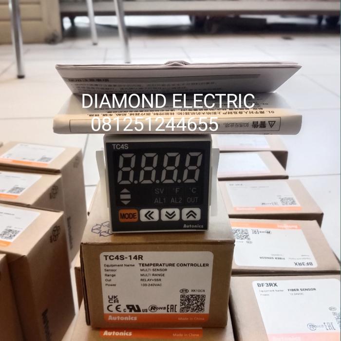 Temperatur Controller Digital Autonics Tc4S-14R 100%Original Tc4S 14R