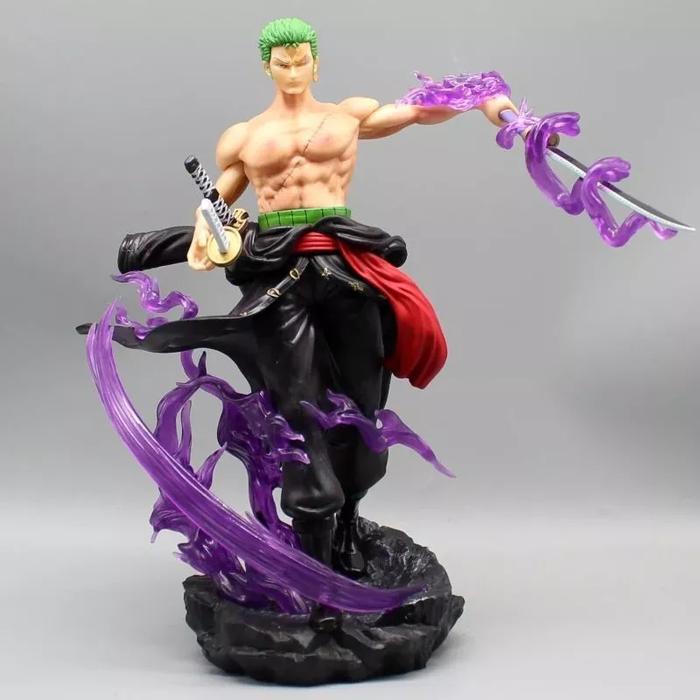 [ READY ] STATUE ONE PIECE [ DOD X STUDIO ] RORONOA ZORO DOUBLE BODY 33CM