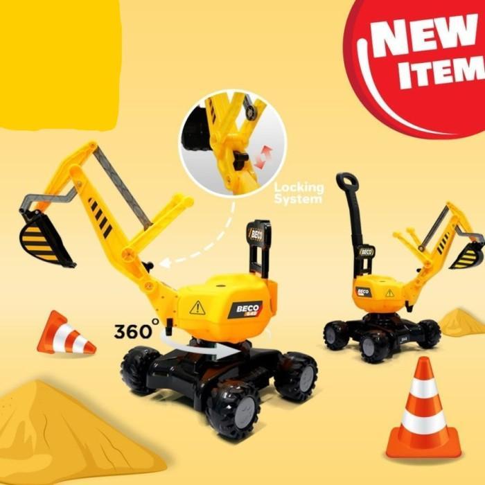 Mainan Truk beko Winny Will SHP TOYS YTX 649 YTX-649 YTX 649 PUTAR360