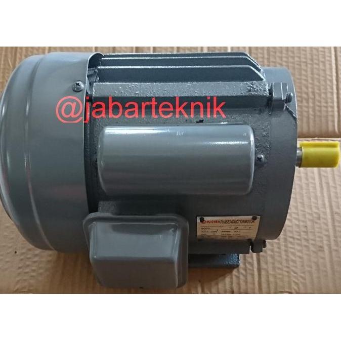 DINAMO PENGGERAK 1HP 1PHASE ELECTRO MOTOR DINAMO TAIWAN FUCHEN TERBARU