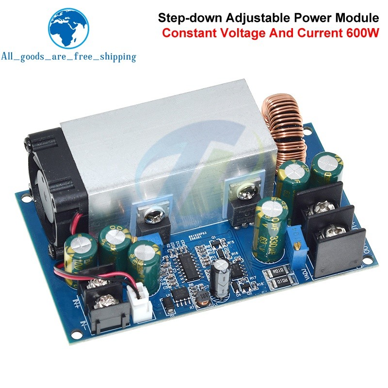 1/3Pcs Dc12-75V 600W 25A Dc-Dc Buck Constant Voltage Constant Current Converter Buck Regulator