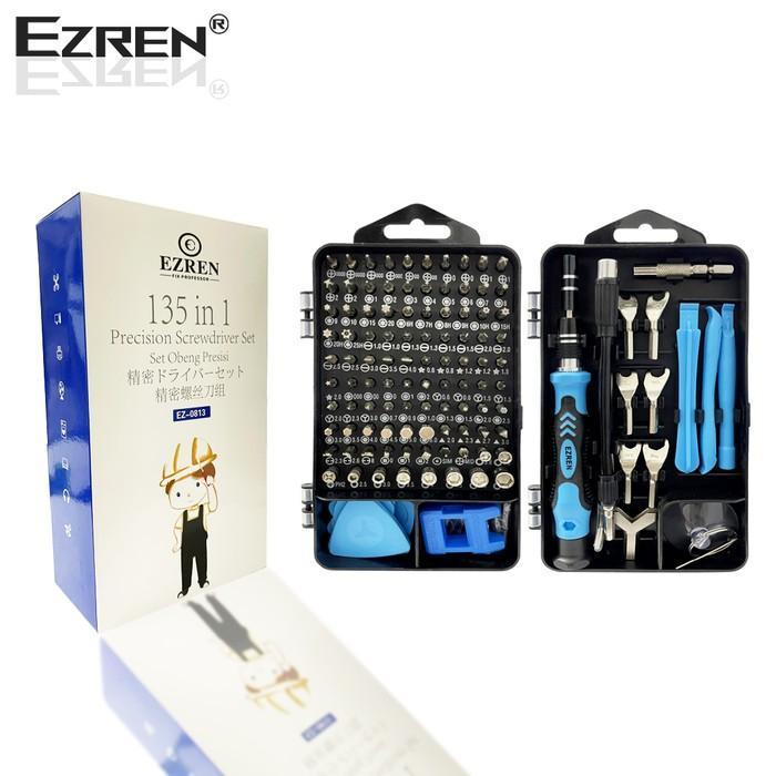 Ezren EZ-3 135 in 1 Obeng Set Hp Lengkap Torx Screwdriver Magnet