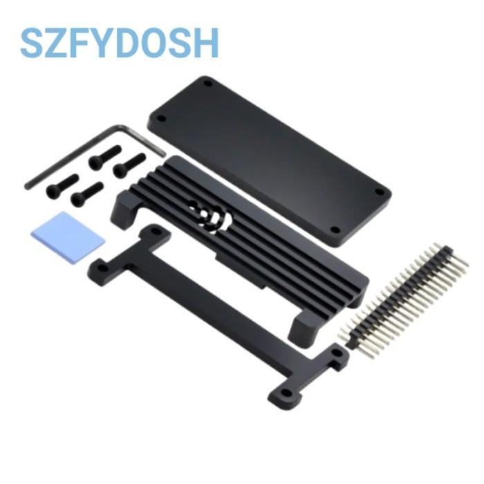 Raspberry Pi Zero 2W Aluminum Alloy Case Raspberry Pi Zero 2W Heat Dissipation Protection Case With