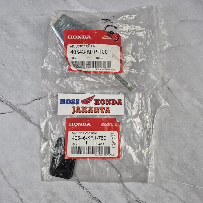 Sparepart Cbr 150 R Fi Kpp Cbu : 40543-Kpp-T00 & 40546-Kr1-760 Anting Anting Rante Cbr 150 R Fi Kpp