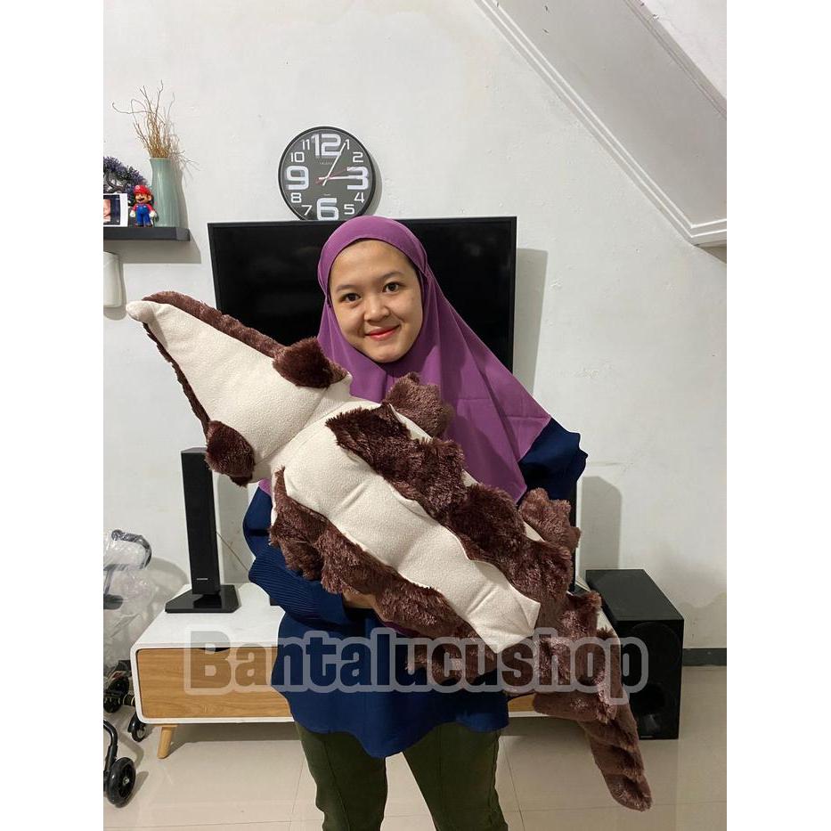 Boneka Buaya Jumbo Boneka Reptile 110Cm Lembut