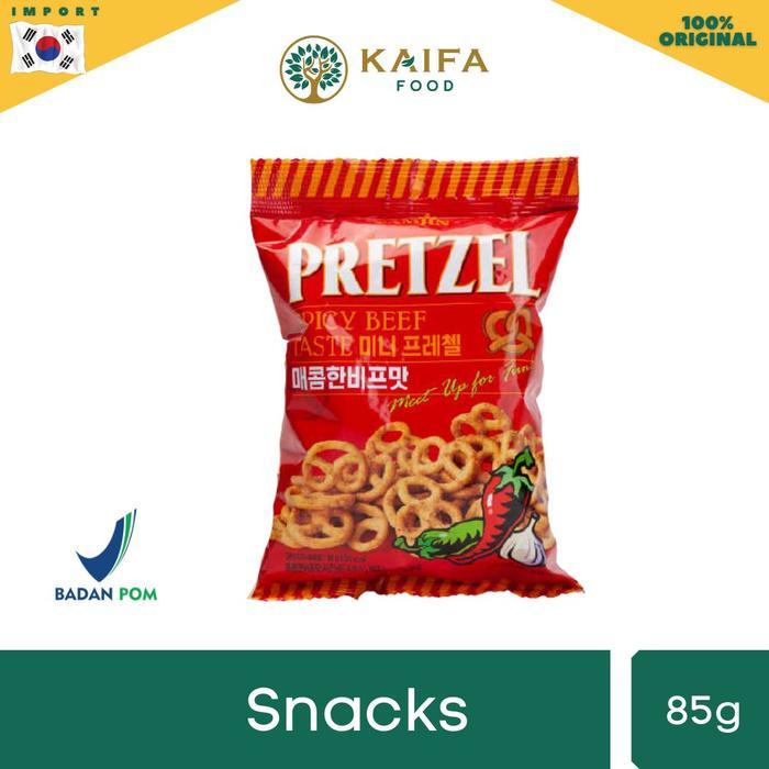 (ORIGINAL) HYA SAMJIN PRETZEL KOREA - SNACK KHAS KOREA BERBENTUK PRETZEL TERMURAH TERPOPULER
