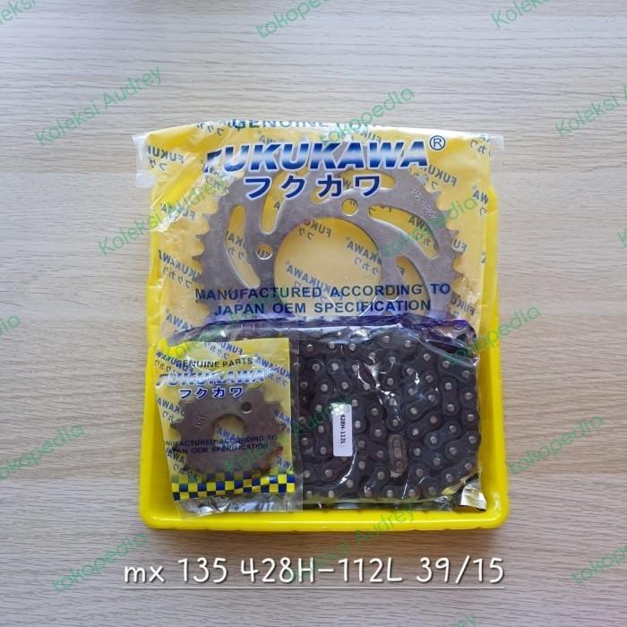 Terbagus Gearset Jupiter Mx 135 Gir Gear Paket Plus Rantai Set Jupiter Mx Lama Terlaris