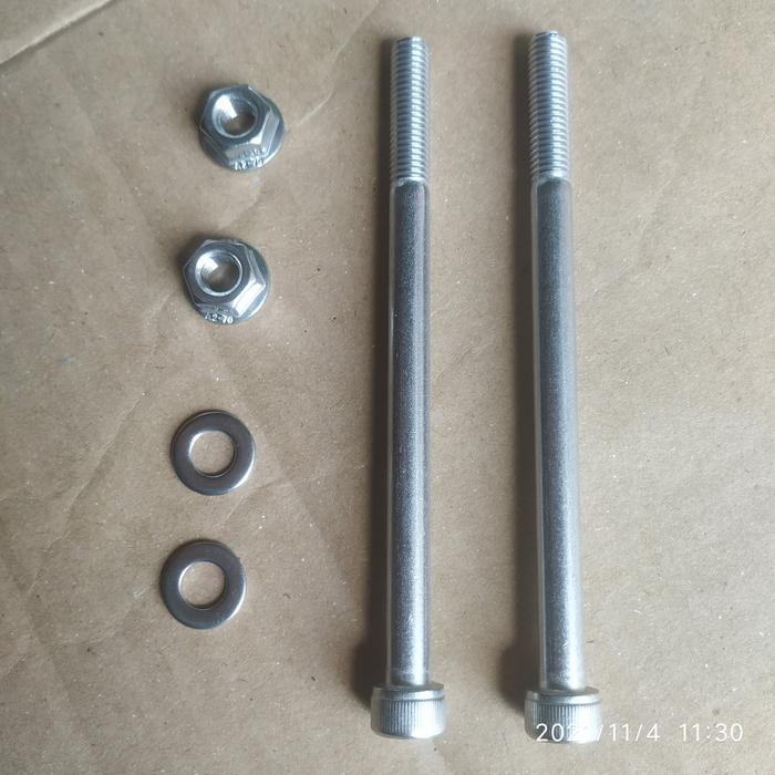 Baut Mounting Gantungan Mesin Honda Win Grand Supra Full Stainless