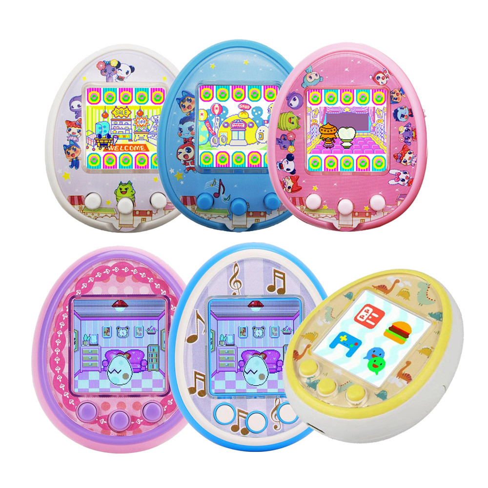 Tamagotchi QPET Virtual Network Electronic Pet Machine HD Colour Screen Game Machine Toy Children's