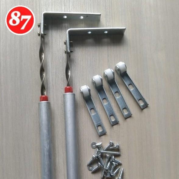 Rel vertikal uk.70cm rel jendela sliding vertikal