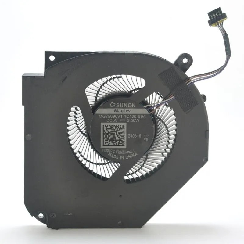 MG75090V1-1C100-S9A DC5V 2.50W SUNON Maglev Graphics Card Cooling Fan