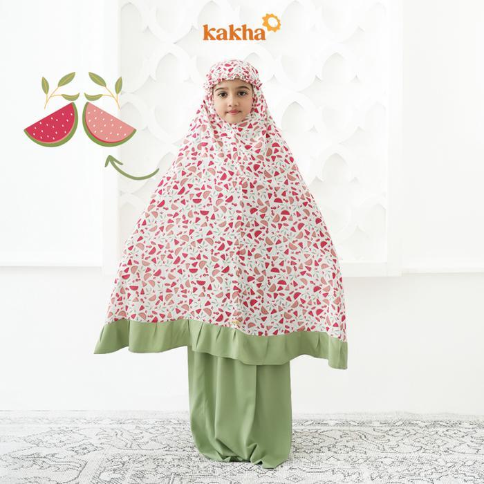 KAKHA - MUKENA ANAK AQSA SERIES (1-9 TAHUN) / MUKENA COUPLE IBU ANAK / MUKENA RAYON / MUKENA BALITA