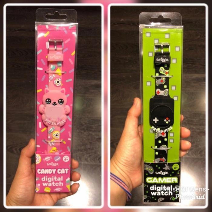 SMIGGLE CHARACTER DIGITAL WATCH ORIGINAL Promo Premium