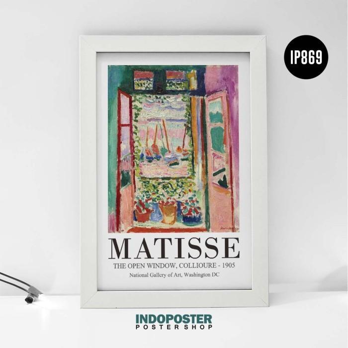 Poster Vintage Henri Matisse The Open Window