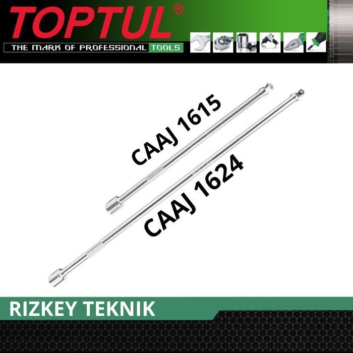 Paling Baik Toptul Caaj 1615 Extra Long Extension Bar / Sambungan Socket 15" Terlaris