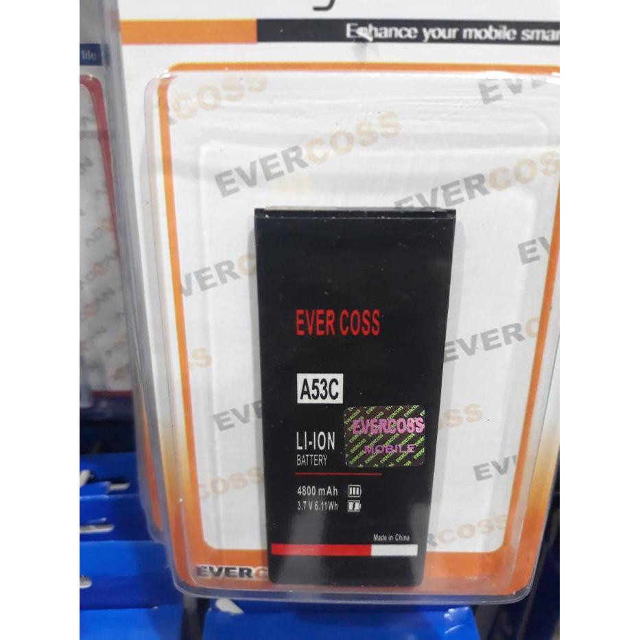 Cantikamobile_ Batre /:Battery / Baterai A53C / Baterai Evercoss A53C 4800Mah