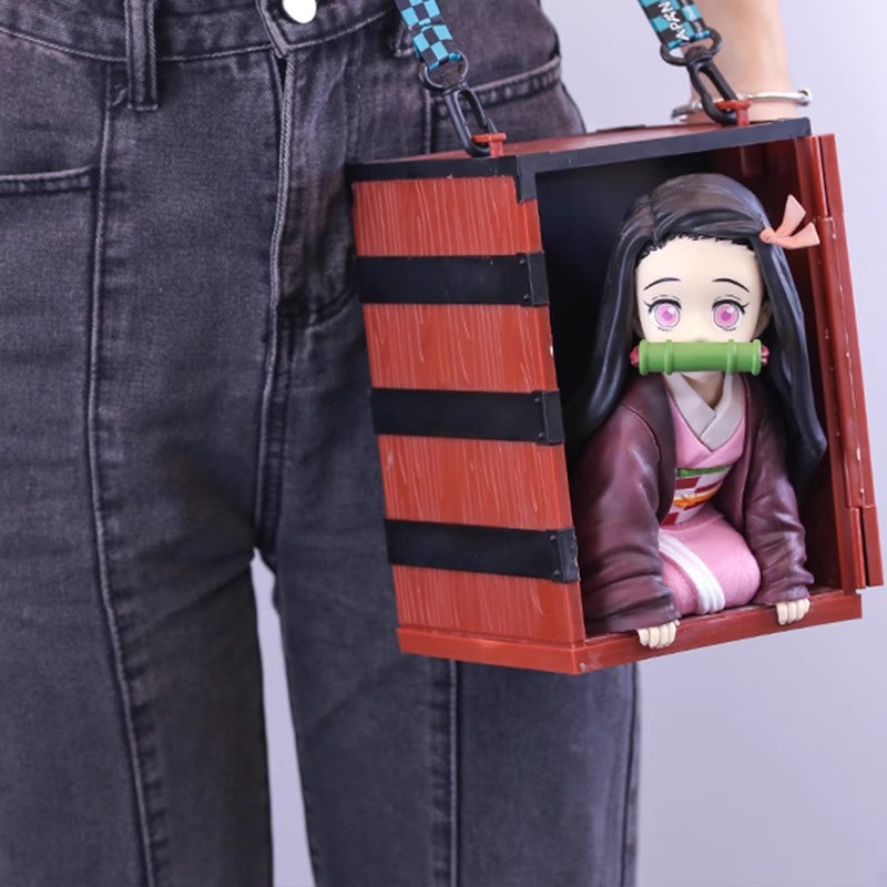 In Stock Hot Anime Action Figures Demon Slayer Model Toys Kimetsu No Yaiba Kamado Nezuko Popcorn