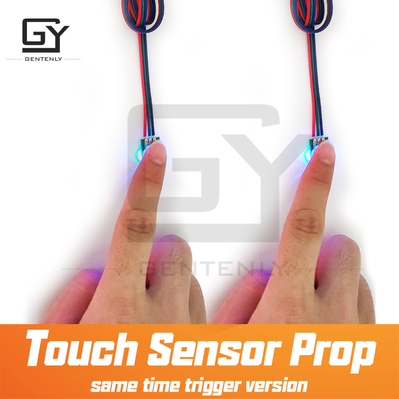 Escape Room Touch Sensor Prop Exit Game Unlock At Same Time Adventure Puzzle Portable Escapement