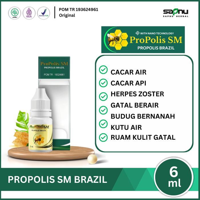 r5gf- Propolis Sm Atasi Cacar Air & Bekas Cacar, Herpes Zoster, Gatal Berair, Salep Cacar,
