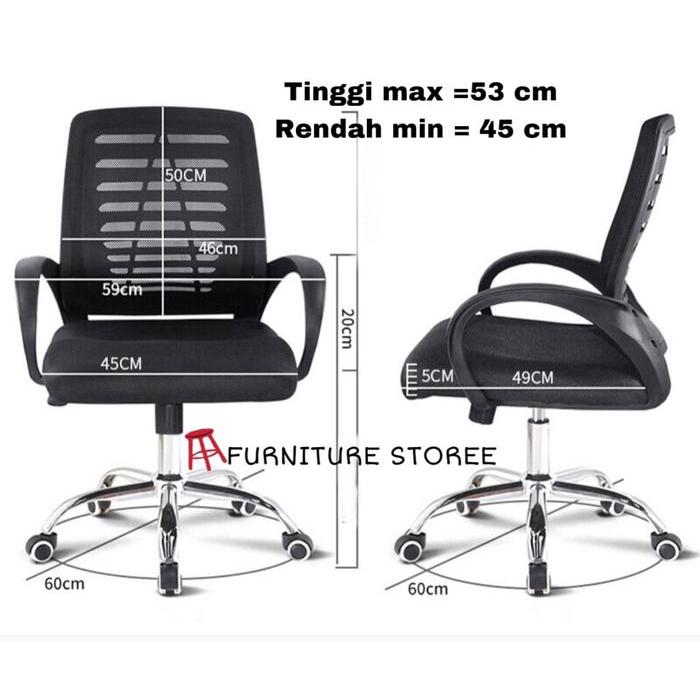 Kursi Kantor Staff Kursi Jaring Kursi Sekreis Kursi Kerja Staff