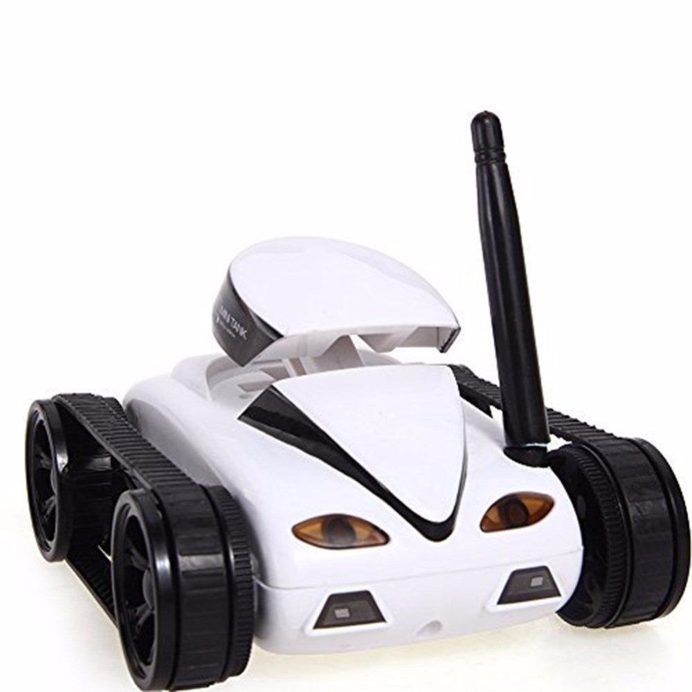 Wireless RC Camera Tank FPV WIFI Real-time Mini RC Car HD Camera Video Remote Control Robot Car