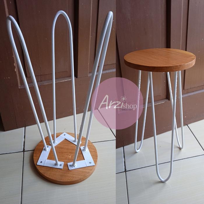 Kaki Meja/Kaki Kursi/Kaki Besi/Hairpin Leg 10Mm/Kaki Meja Minimalis