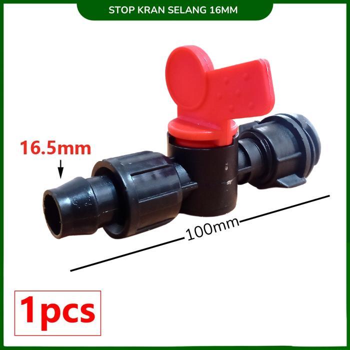 Konektor Selang Drip Irigasi Pertanian Sambungan Pipa Kran