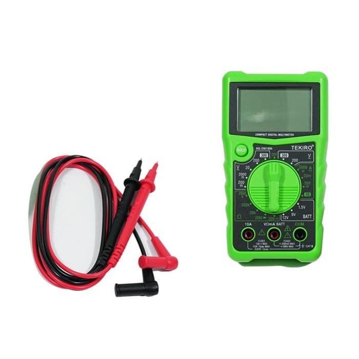 Multi Tester Digital Tekiro - Compact Digital Multi Tester Tekiro Ori
