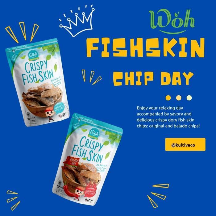 s75p- Fish Skin Crispy Woh 30Gr