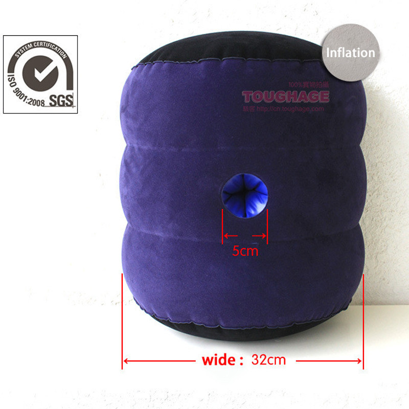 TOUGHAGE Sex Furniture Inflatable Erotic Sex Pillow Multifunction PVC Sex Cushion Machine Pad Adult 