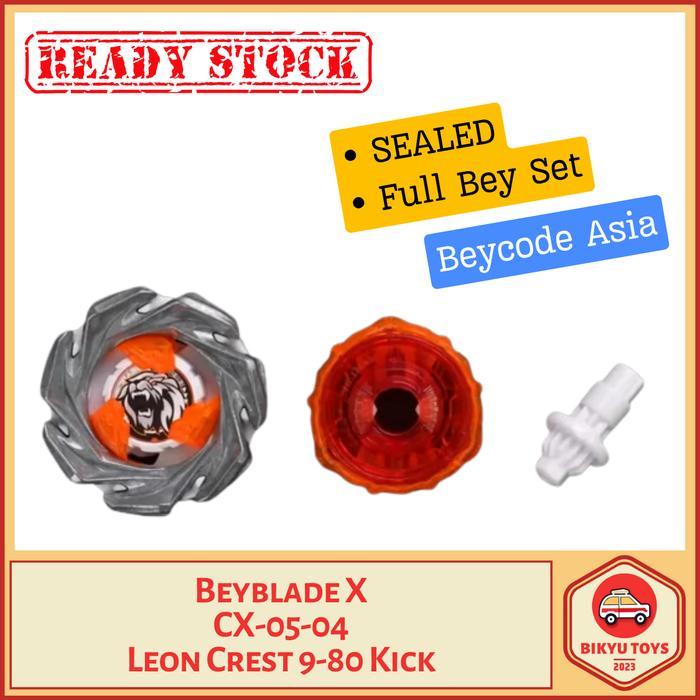 Beyblade X Cx-05 Hells Reaper Ratchet 4-70 Bit K Kick Rhino Charge 4-55 Dot Hee Random Booster Set