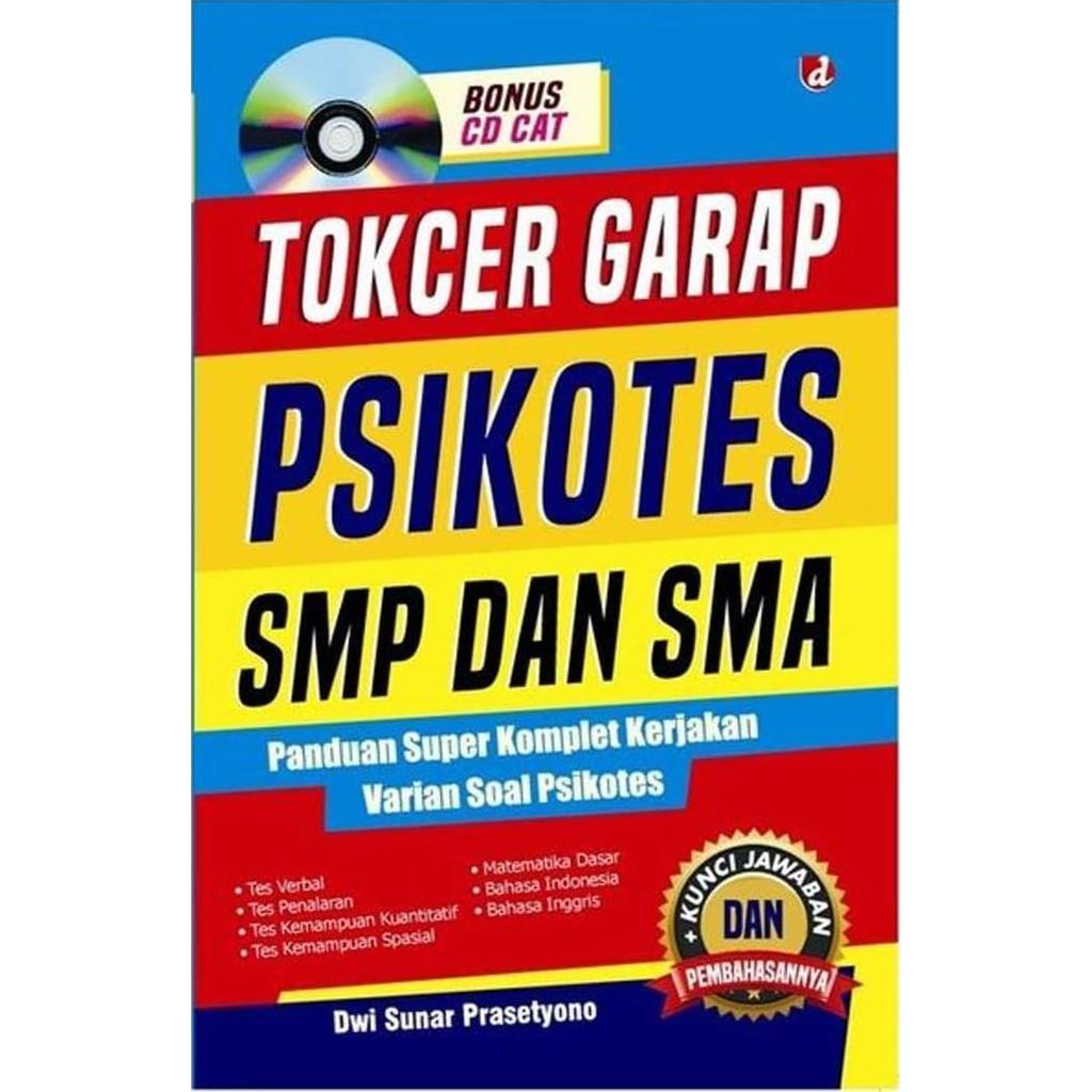 buku terbaru terlaris buku psikotest Tokcer Garap Psikotes SMP dan SMA
