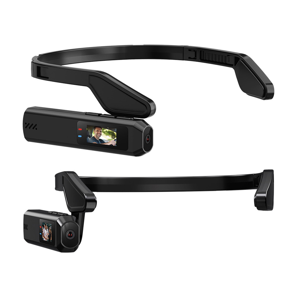 Head Mounted Camera Built-In Battery Wearable Wifi Video Camera Hands-Free Vlog Camera For Vlog